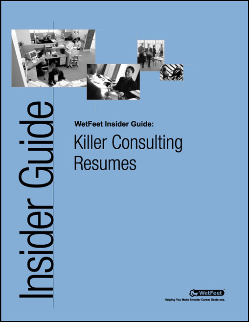 Killer Consulting Resumes